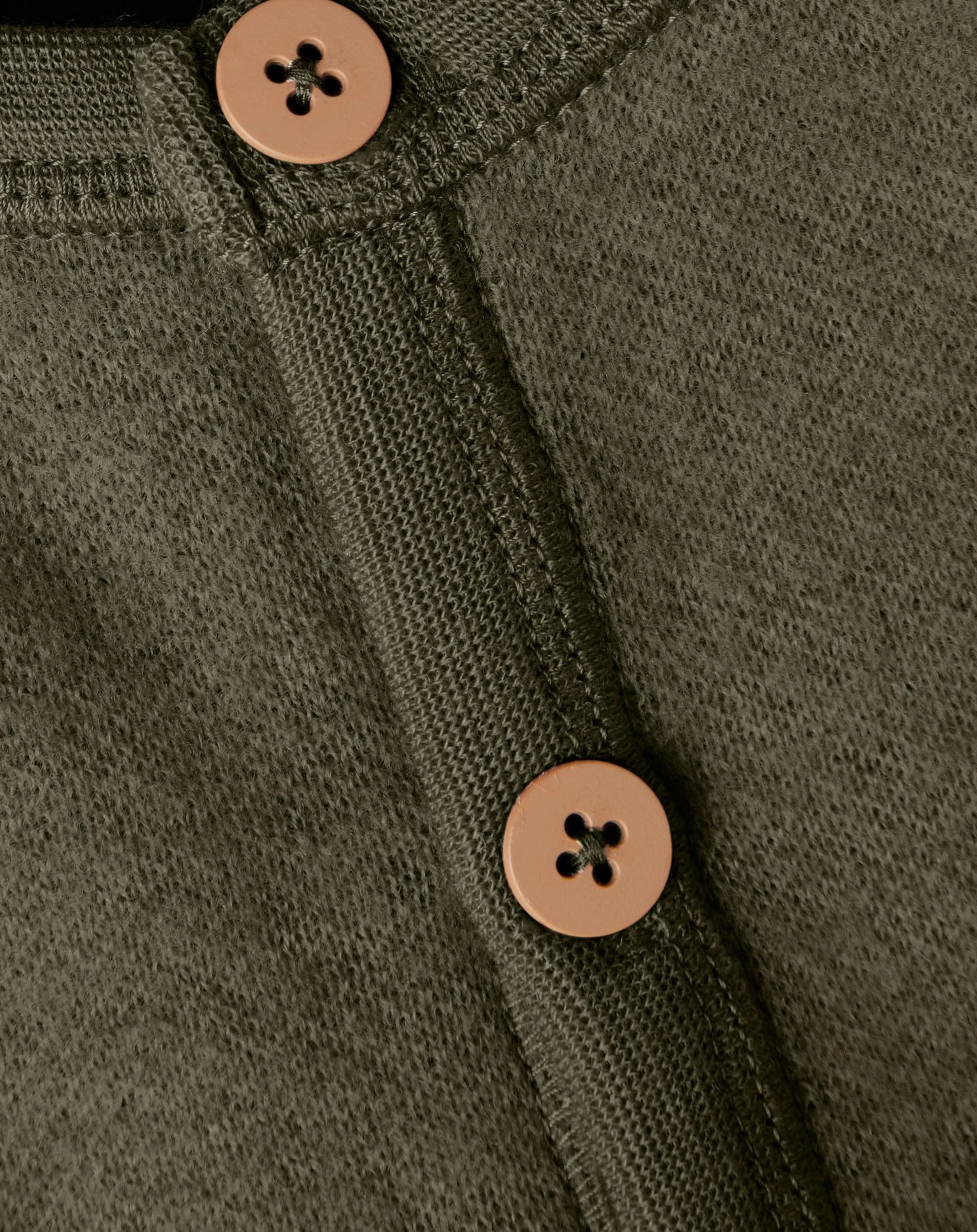 Strickjacke NBFWMINO aus Wolle in stone gray
