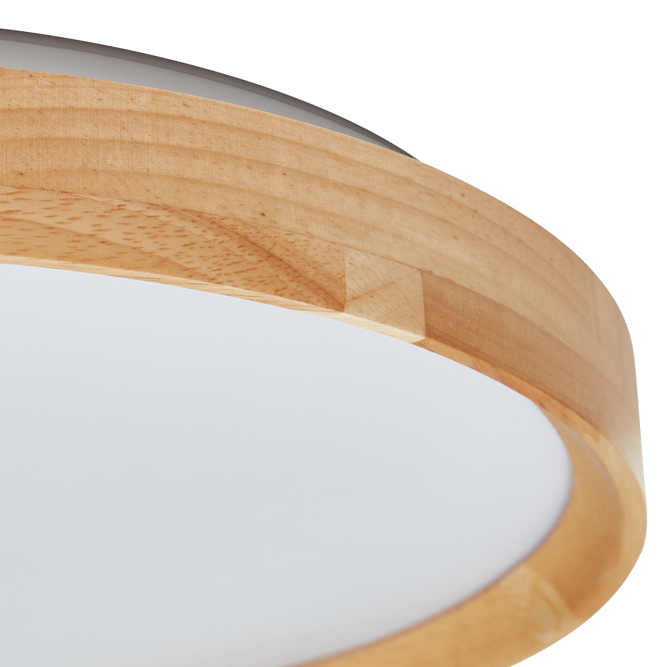 AVENZA Wand- / Deckenleuchte - Natur / H: 8.0 cm x D: 29.0 cm