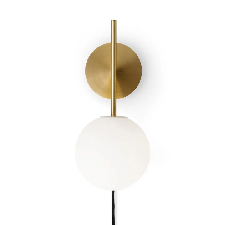 Audo - TR Bulb Wandleuchte, Stahl poliert