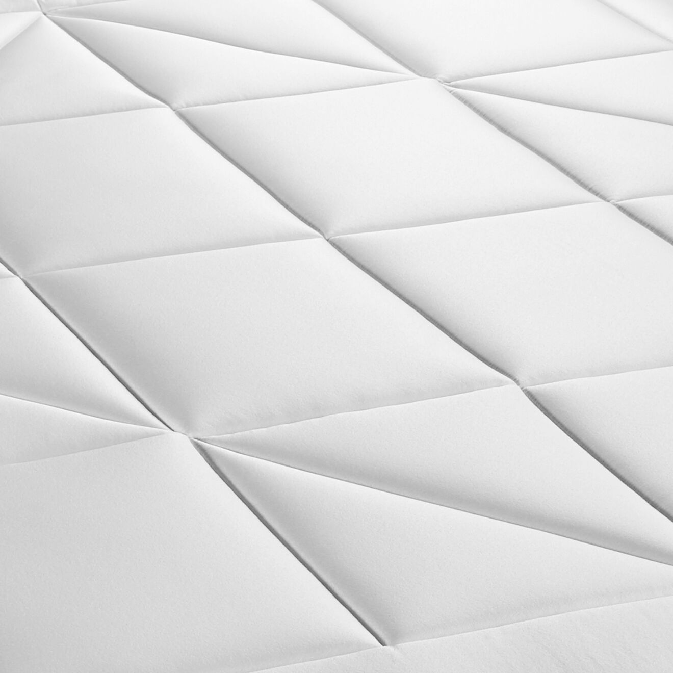 Royal Palace Bedding Matelas ressorts ensachés & mémoire de forme Windsor blanc - 90x190 cm