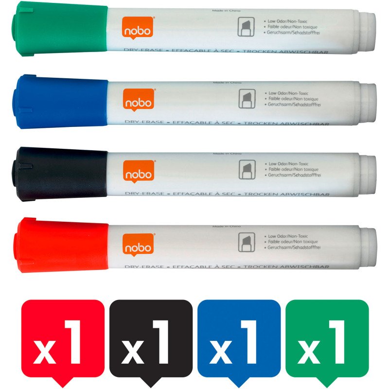 Kit de nettoyage pour tableaux blancs - Nobo