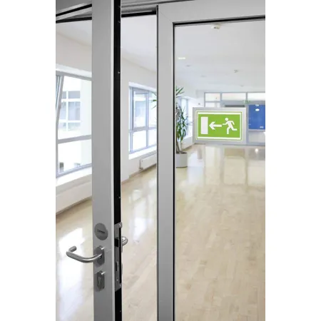Durable 487123 selbstklebender Informationsrahmen Magaframe A5, silber