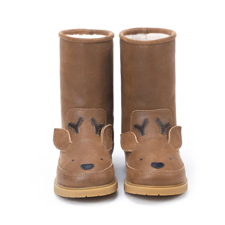 Donsje Bottes Fourrées Wadudu Cerf | Taupe