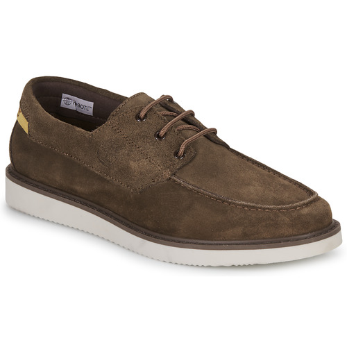 Timberland - NEWMARKET II LTHR BOAT - Marron / Blanc