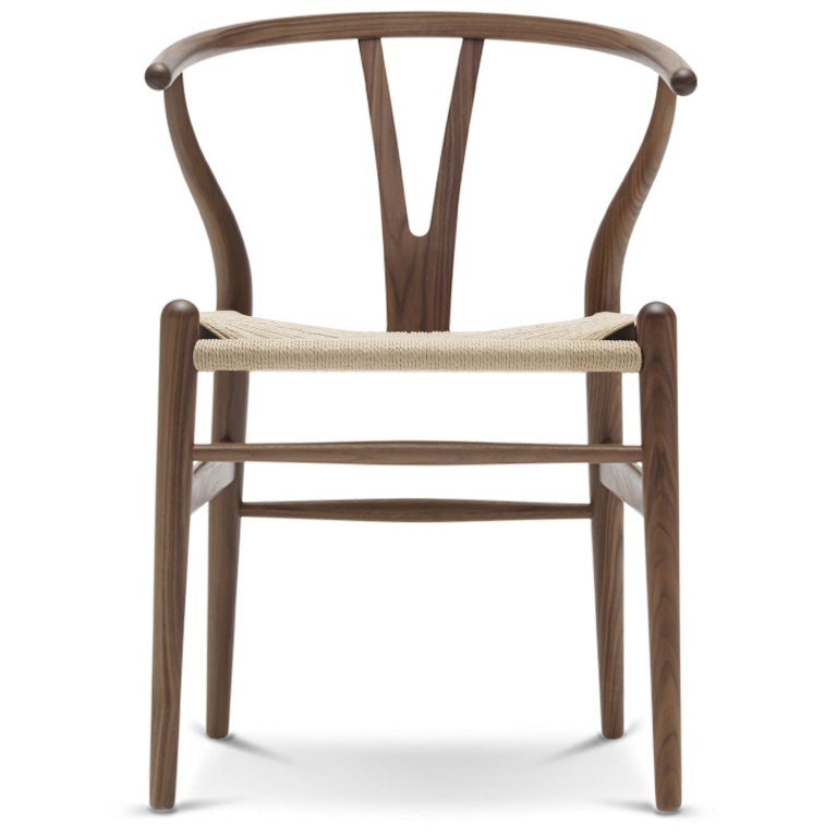 Carl Hansen & Son CH24 Wishbone stoel Classic Natural geolied walnoot