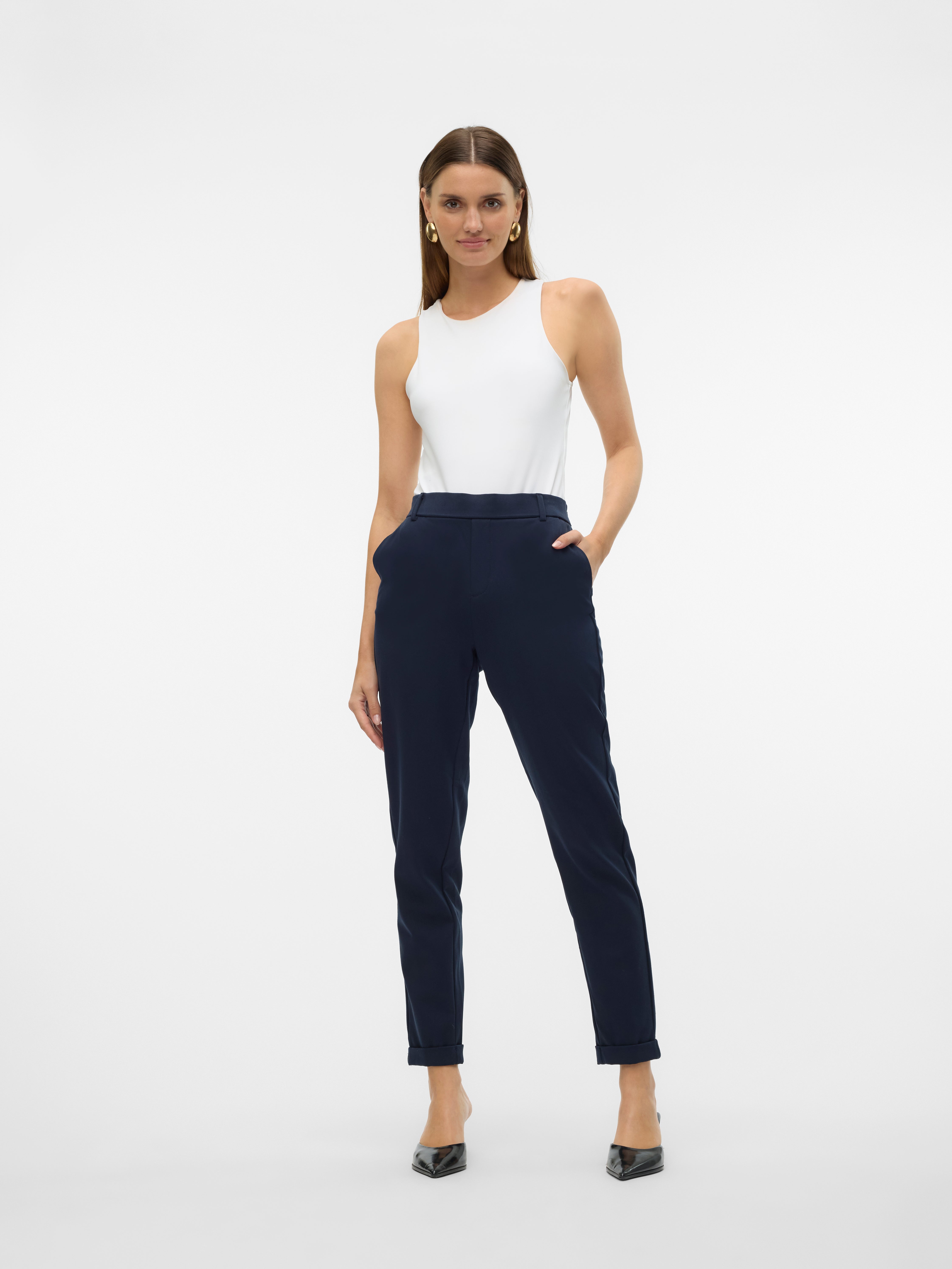 VMMAYA Mid waist Broek