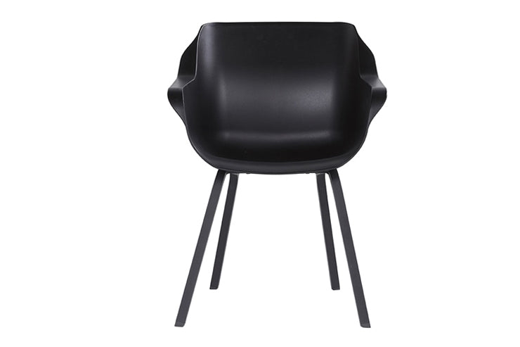 Hartman Sophie Element Tuinstoel - Set van 4 - Carbon Black