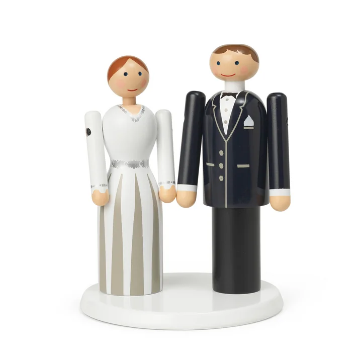 Kay Bojesen - Plattform für das Brautpaar, H 10 cm, weiss