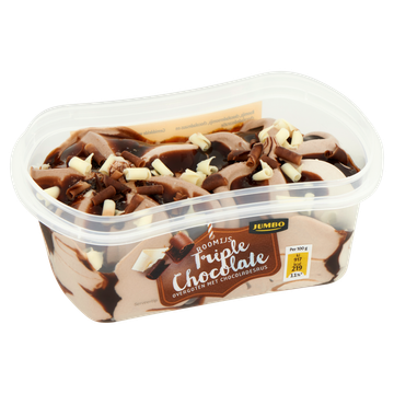 Jumbo Roomijs Triple Chocolate 100 g
