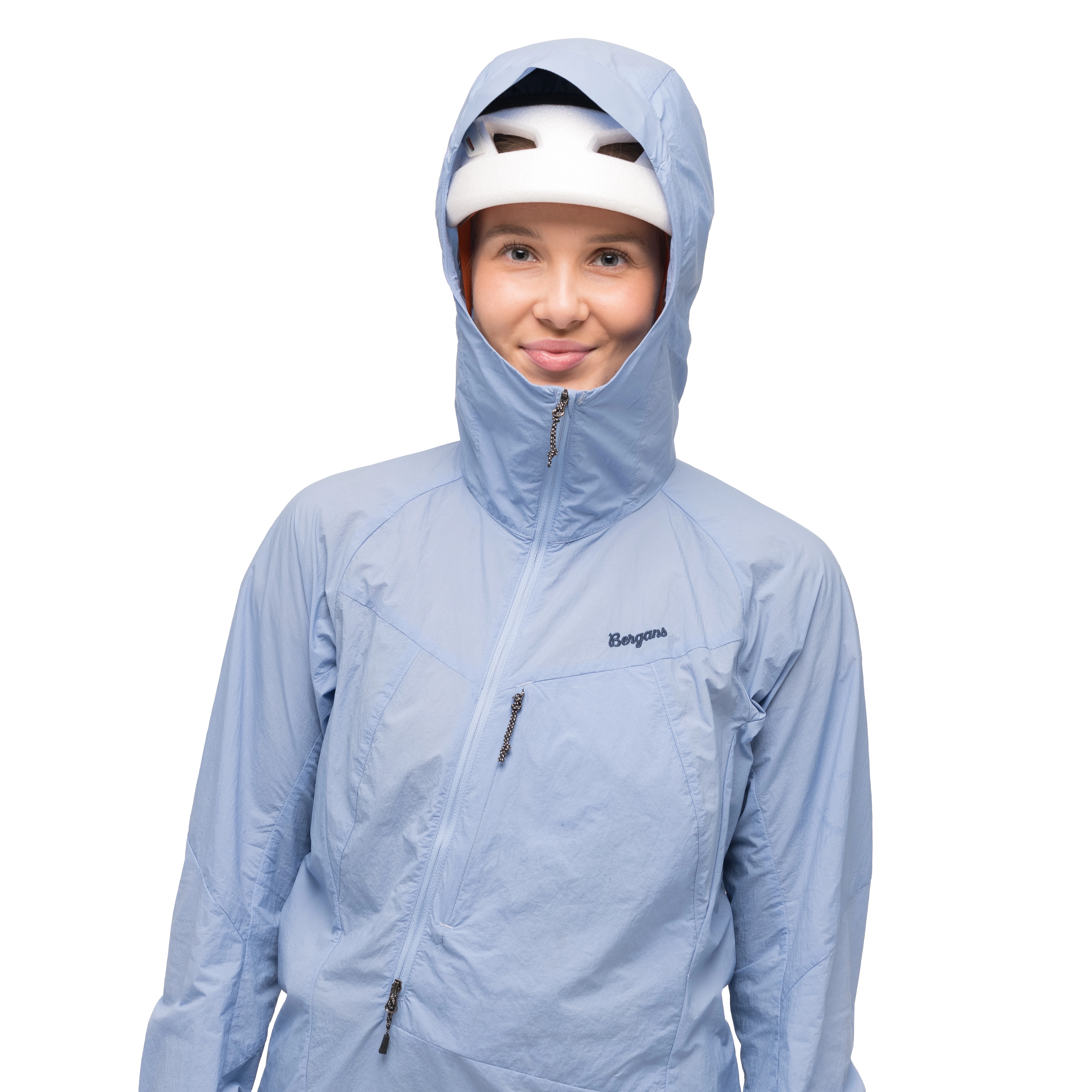Tind Windbreaker Anorak Women Blueberry Milk