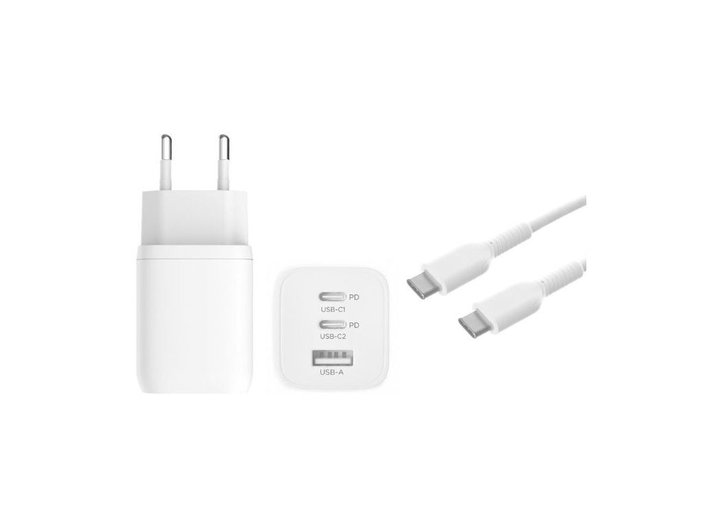 CARREGADOR 3 EM 1 QILIVE ULTRA RÁPIDO 65W