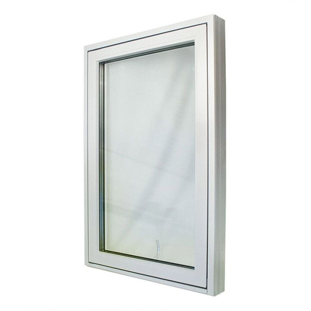 VINDU TOPPSVING ALUMINIUM 12X13 3-GLASS HVITMALT