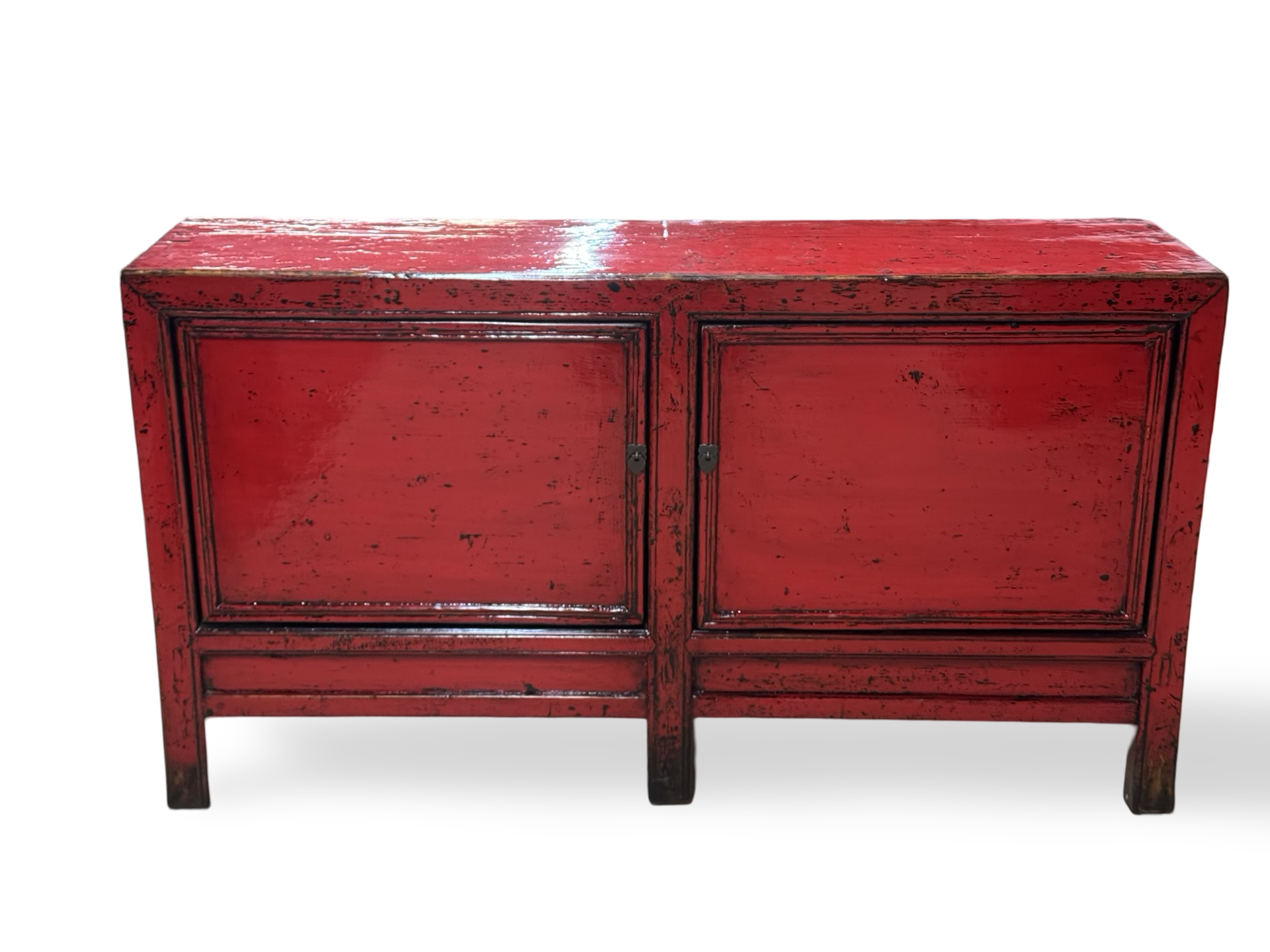 Dressoir rood 2-deurs lak unieke Dressoir rood 2deur lak unieke