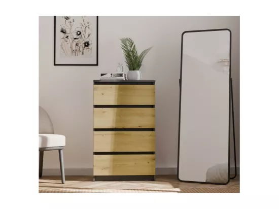 Malwa M4 Commode ARTISAN en ANTRACITE
