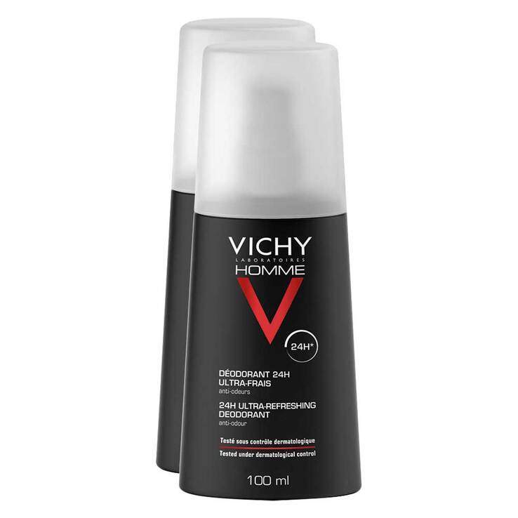 VICHY HOMME Deo Zerstäuber DP, 2X100 ml