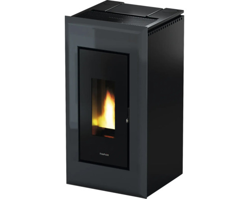 FreePoint Vega pelletkachel, staal, antraciet, 10 kW