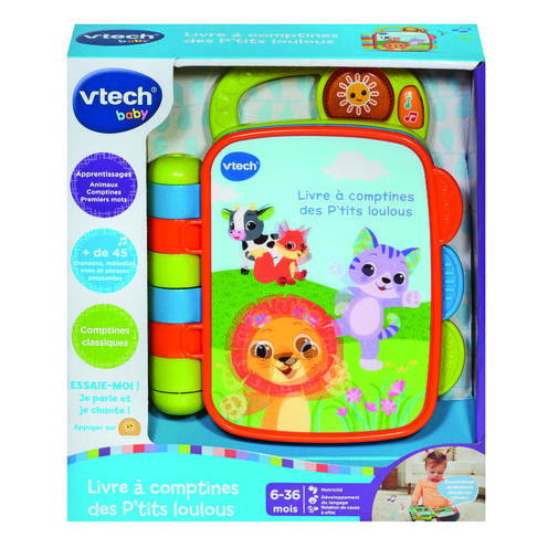 Livre à comptines des P'tits Loulou - VTECH