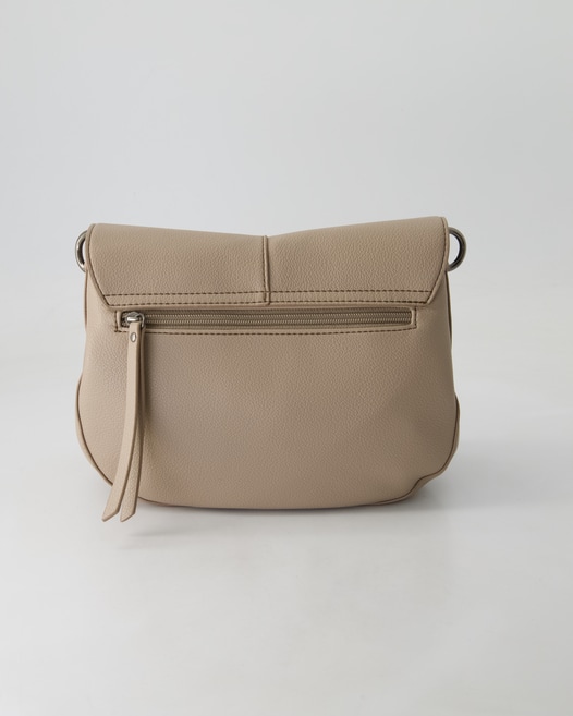 FREDsBRUDER Bestie Saddle Handtasche in Beige