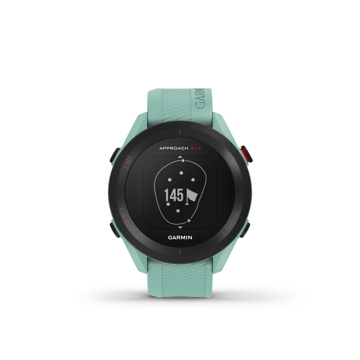 Garmin Golf-Uhr Approach S12 Mintgrün/Schwarz
