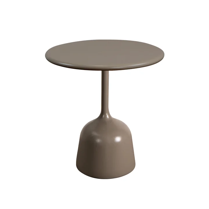 Cane-line - Glaze Couchtisch ⌀ 45 cm, taupe