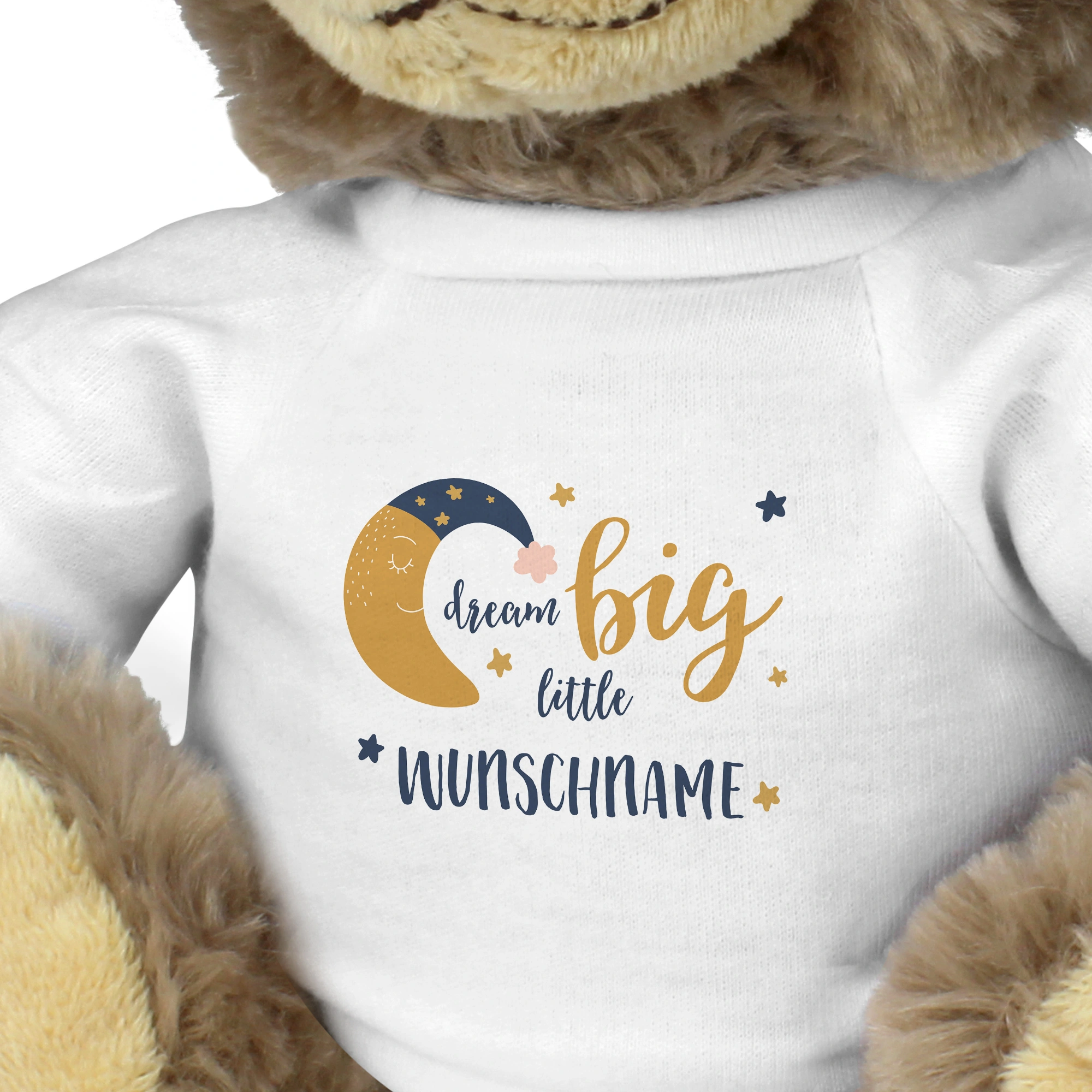 Teddy mit Namen (Motiv: Dream Big)