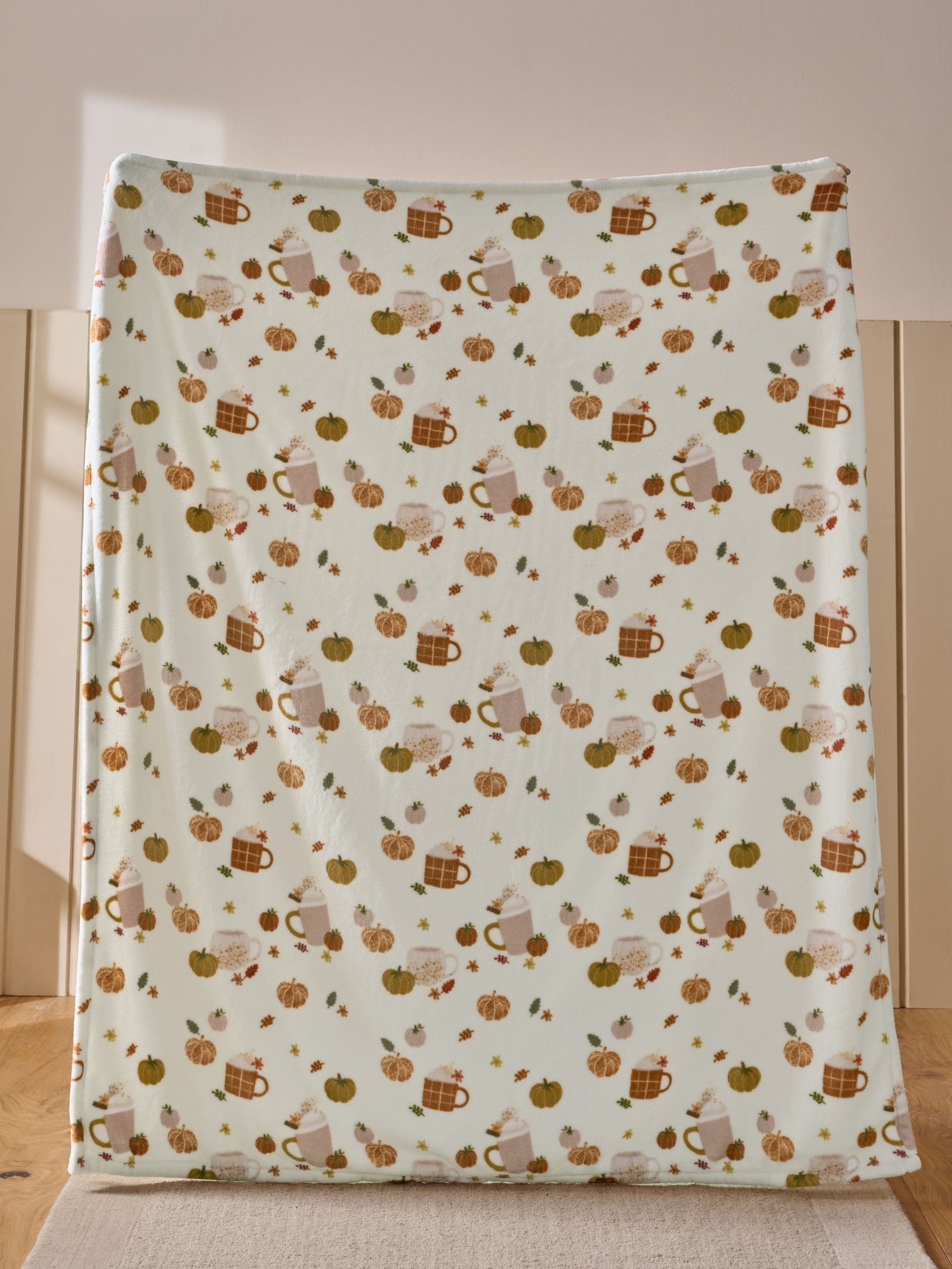 Pumpkin Spice Latte fleece bedloper