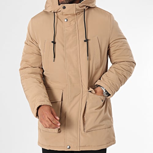 Parka Capuche Camel