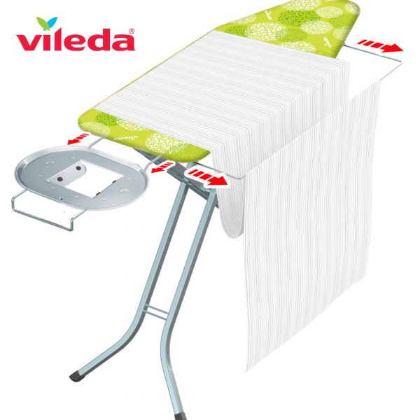 Vileda Capa Tábua de Engomar 2 em1 Perfeita 122x44cm