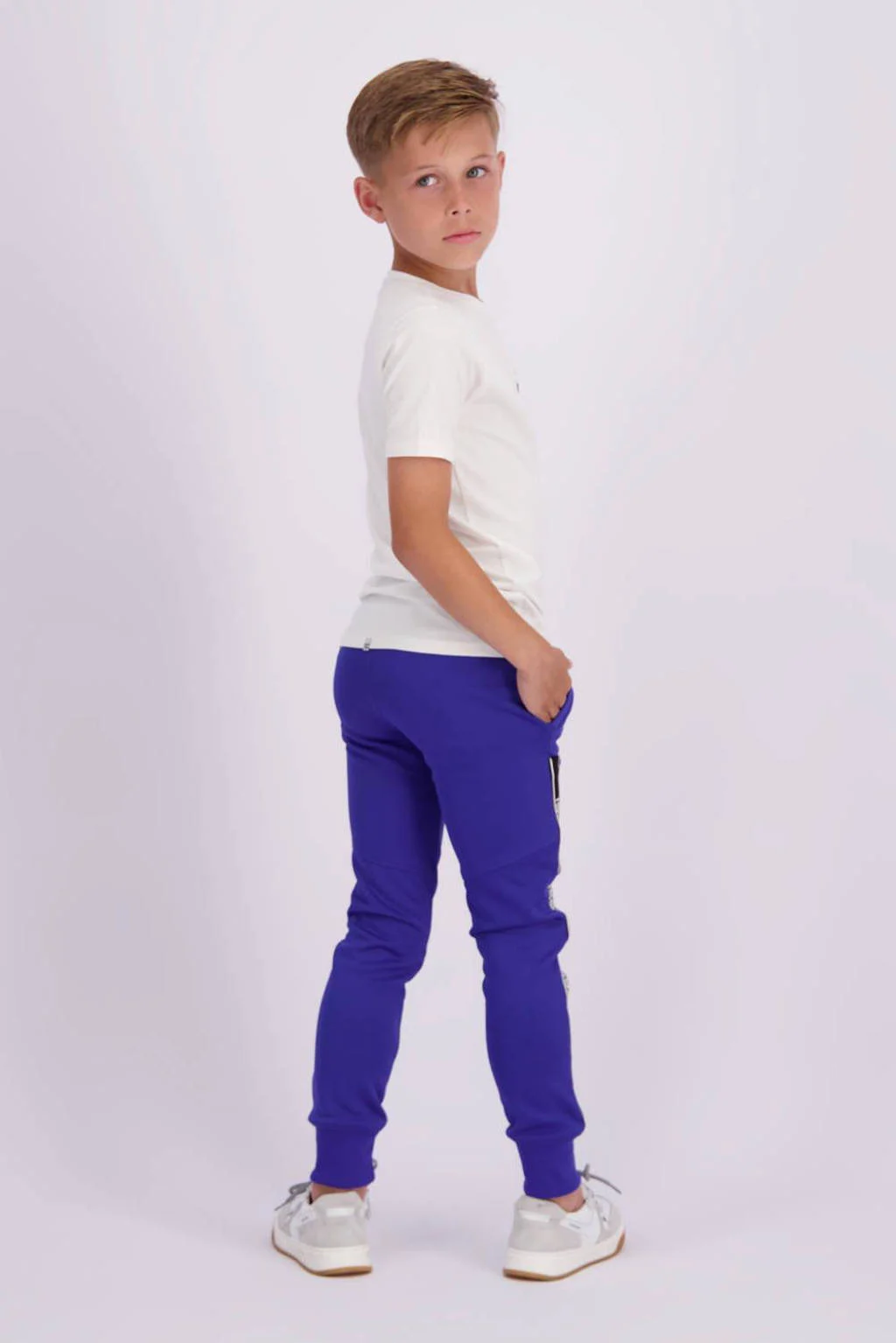 Vingino T-shirt Jusai met printopdruk wit