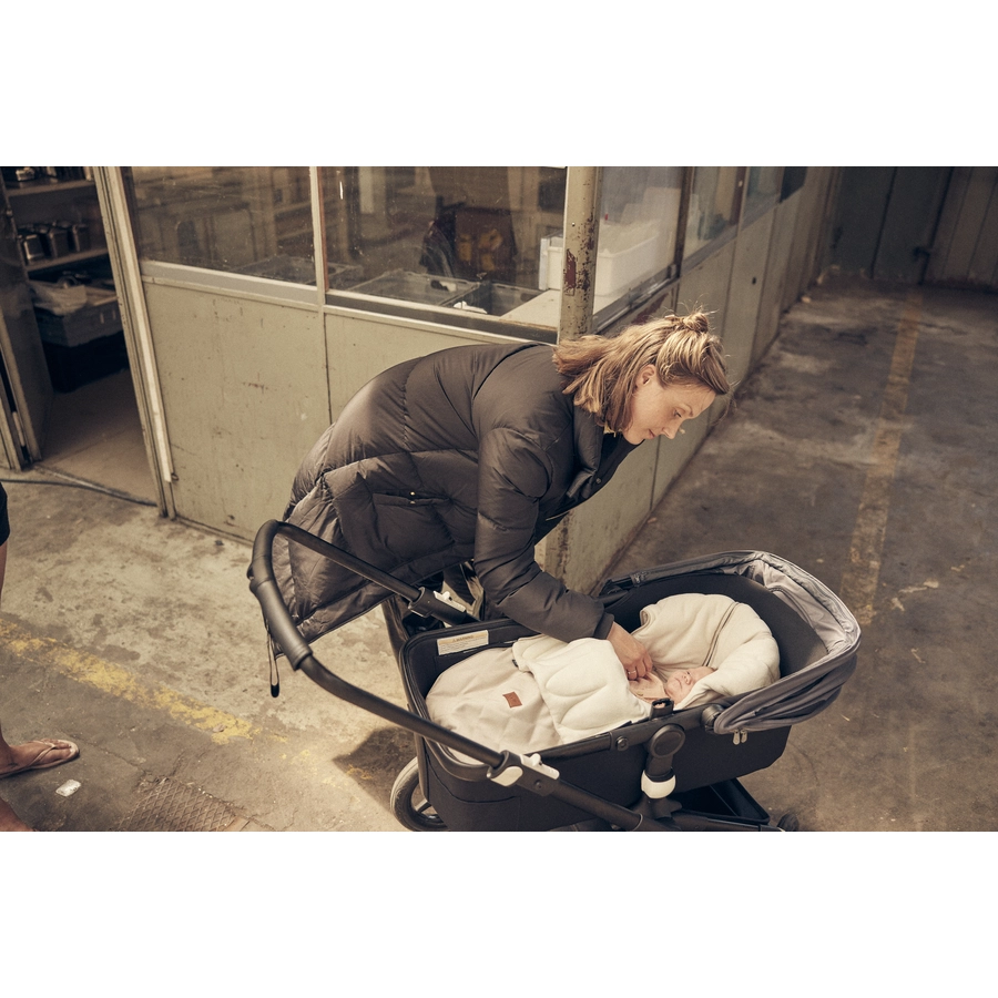 Najell Winterfußsack Quilt Sandy Beige