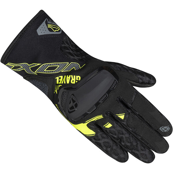 Ixon - Gants Gravel Air Noir / Jaune fluo
