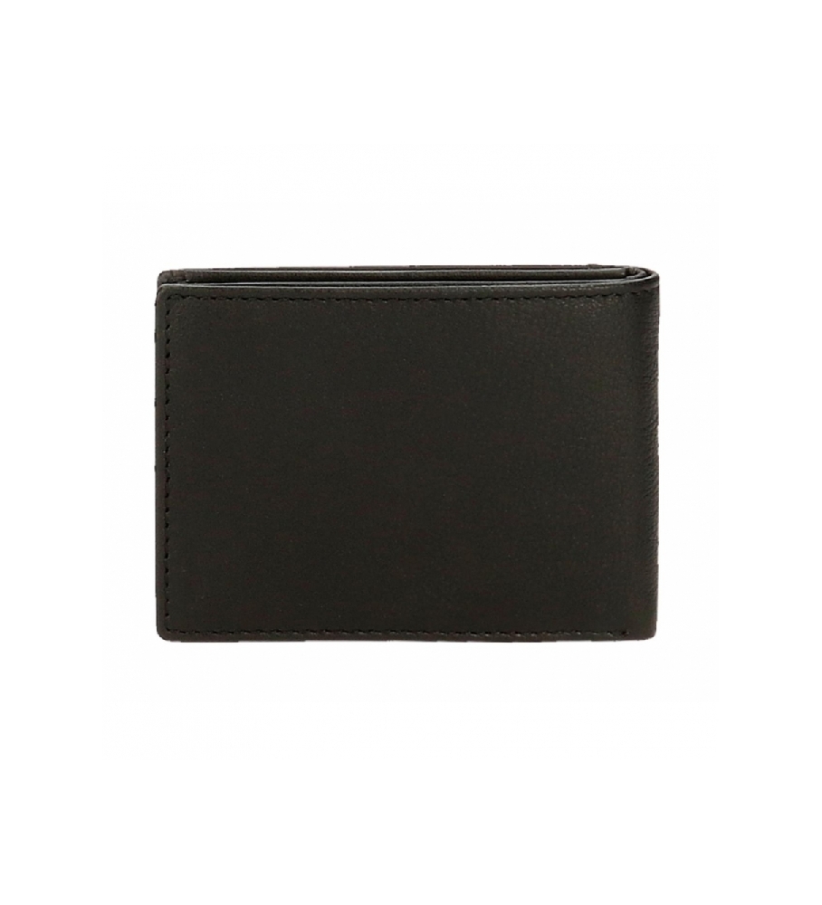 Bolsa Joumma Cartera Adept Jim Negro -11x8x1cm-