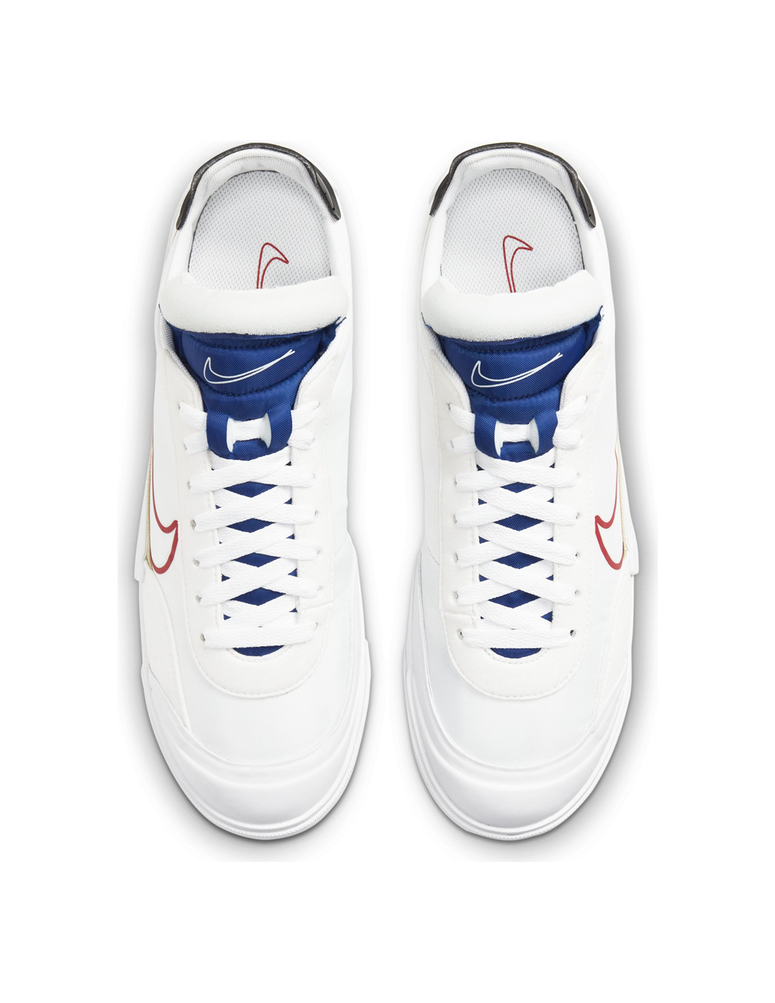 nike sneakers mixte drop-type hbr blanc/rouge/bleu