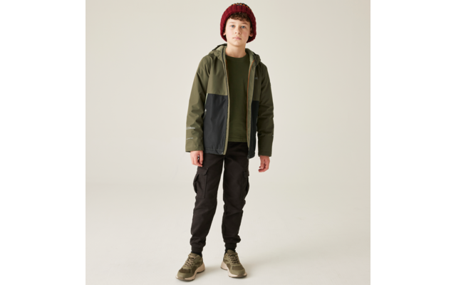 Regatta Hillain Kinder gefütterte Regenjacke