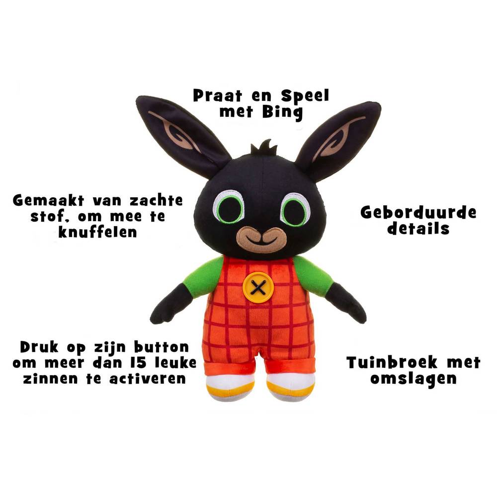 Pratende Bing knuffel