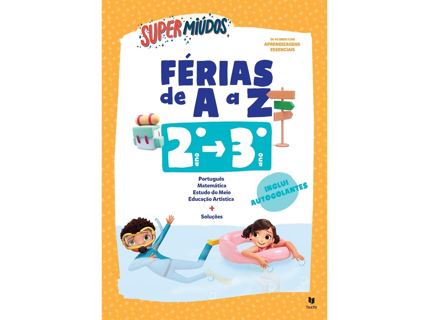 LIVRO SUPERMIÚDOS - FÉRIAS DE A A Z 2º ANO