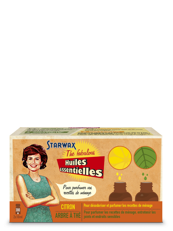 Starwax the fabulous<br>2 × 10 ml, Ätherisches Öl, Zitrone-Teebaum