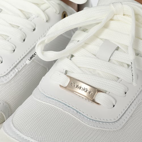 Baskets Femme Flexi Runner Lace Up 1370 White Marshmallow