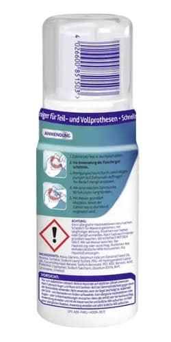COREGA Purfrisch Reingungsschaum für Zahnersatz