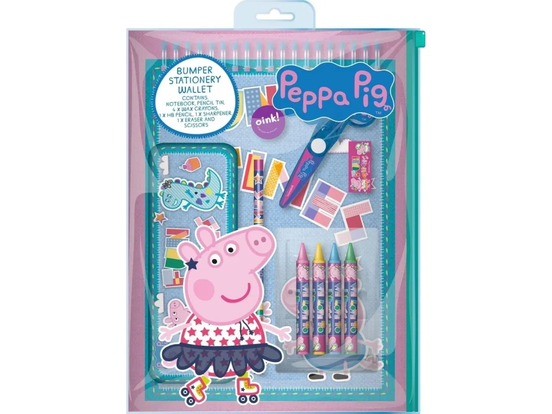 Vrige Peppa Pig Bumper stationery wallet
