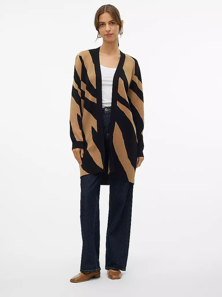 VERO MODA Strickjacke  VMNANCY  schwarz