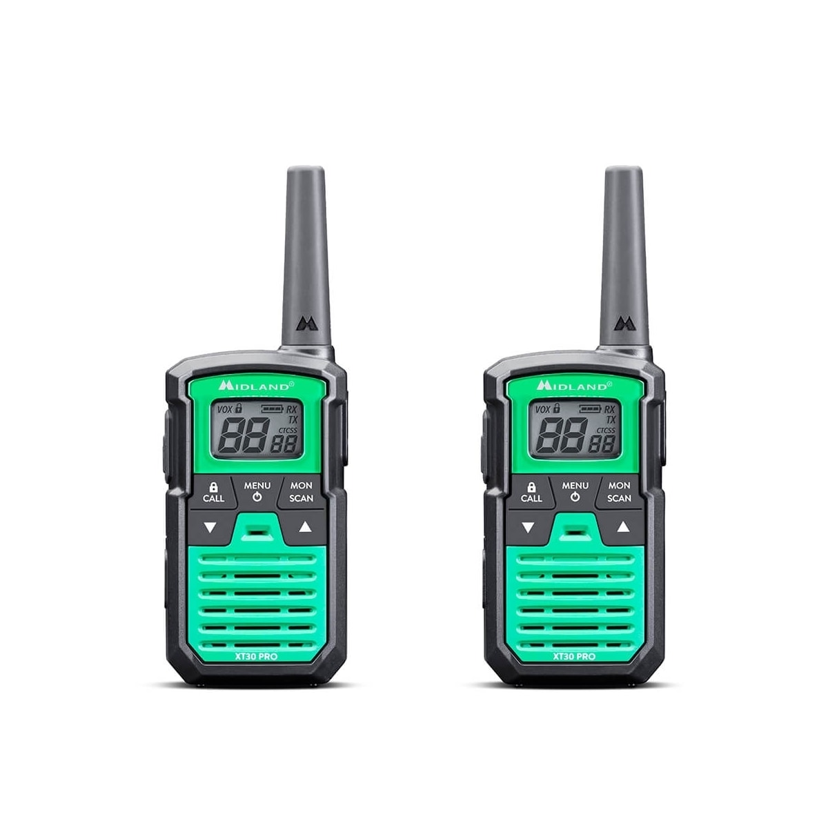 Midland Walkie Talkie XT30 Pro Svart/Grønn