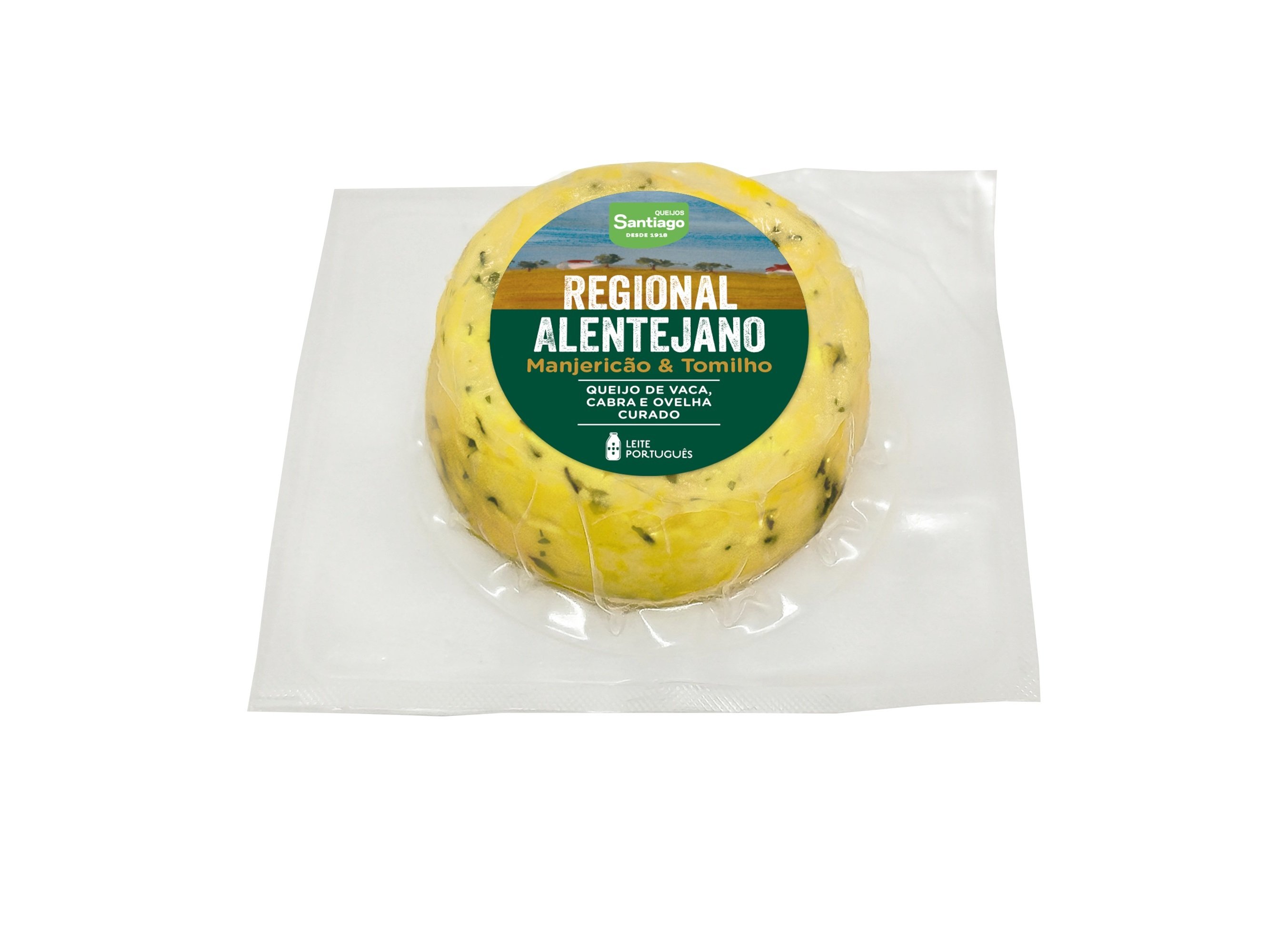 QUEIJO MISTURA MANJERICÃO E TOMILHO SANTIAGO 90G