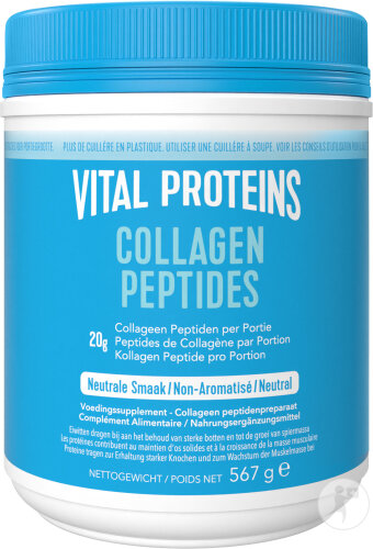 Vital Proteins Collagène Peptides Non-Aromatisé Complément Alimentaire Pot 567g