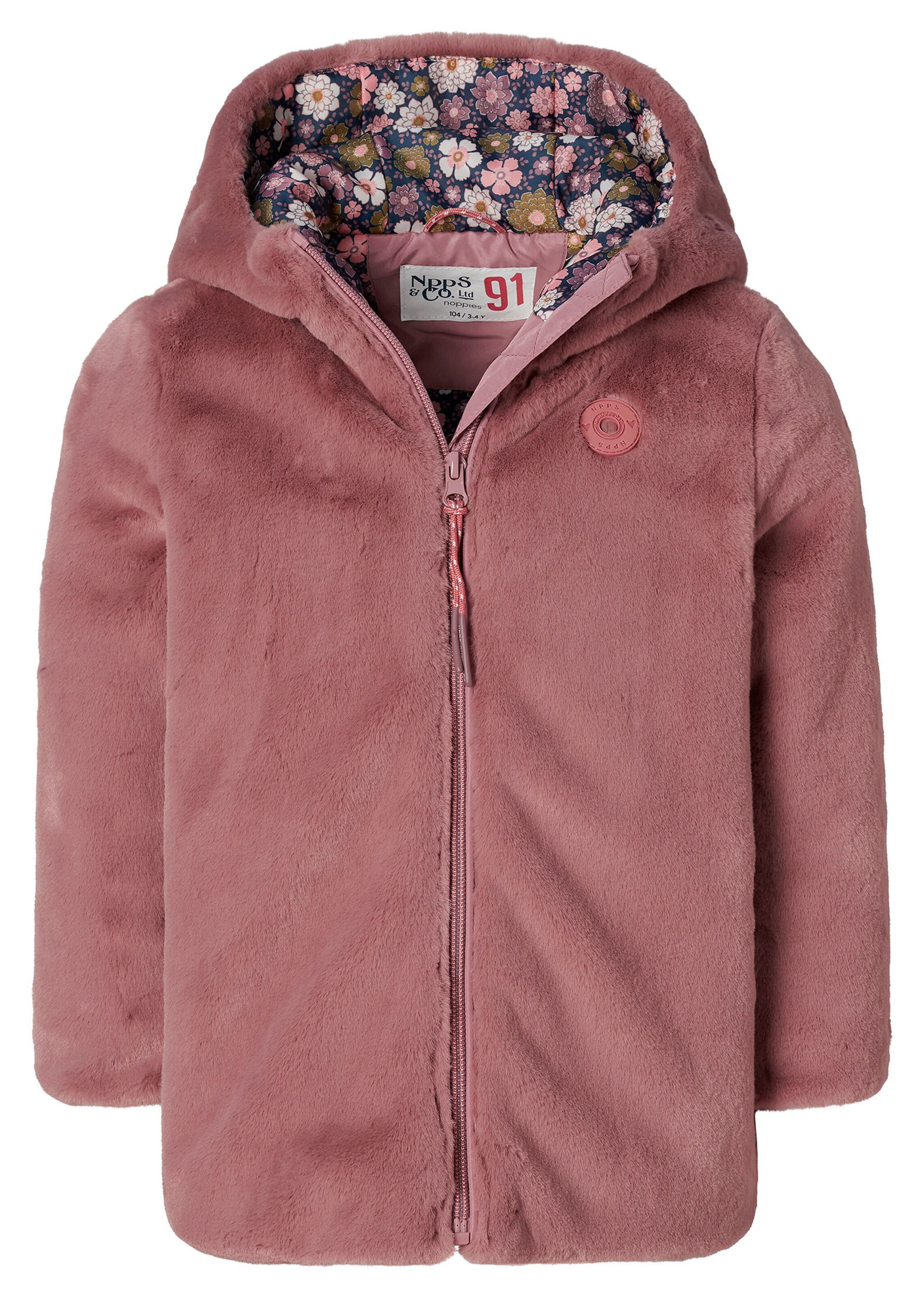 NOPPIES KIDS Winter jacke Jidong Rose Taupe