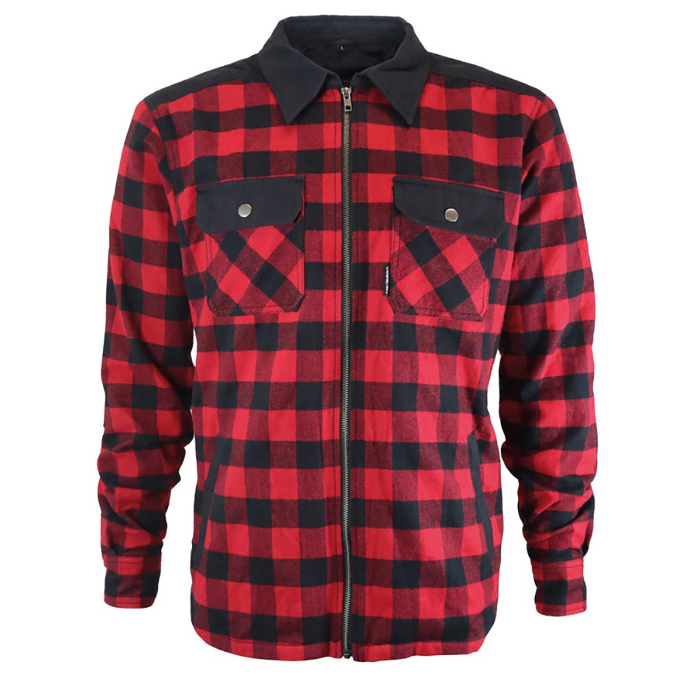 Harisson - Surchemise Ranger Noir / Rouge