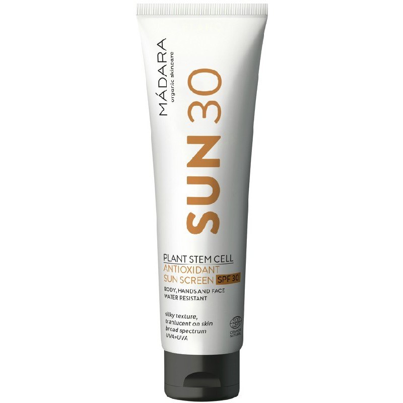 MÁDARA Antioxidant Sunscreen SPF 30 Body, Hand And Face 100 ml