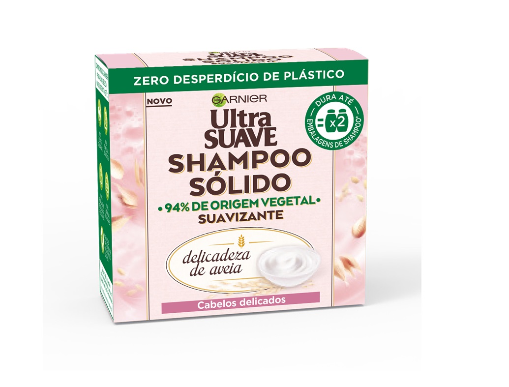 CHAMPÔ ULTRA SUAVE SÓLIDO DELICADEZA AVEIA 60G