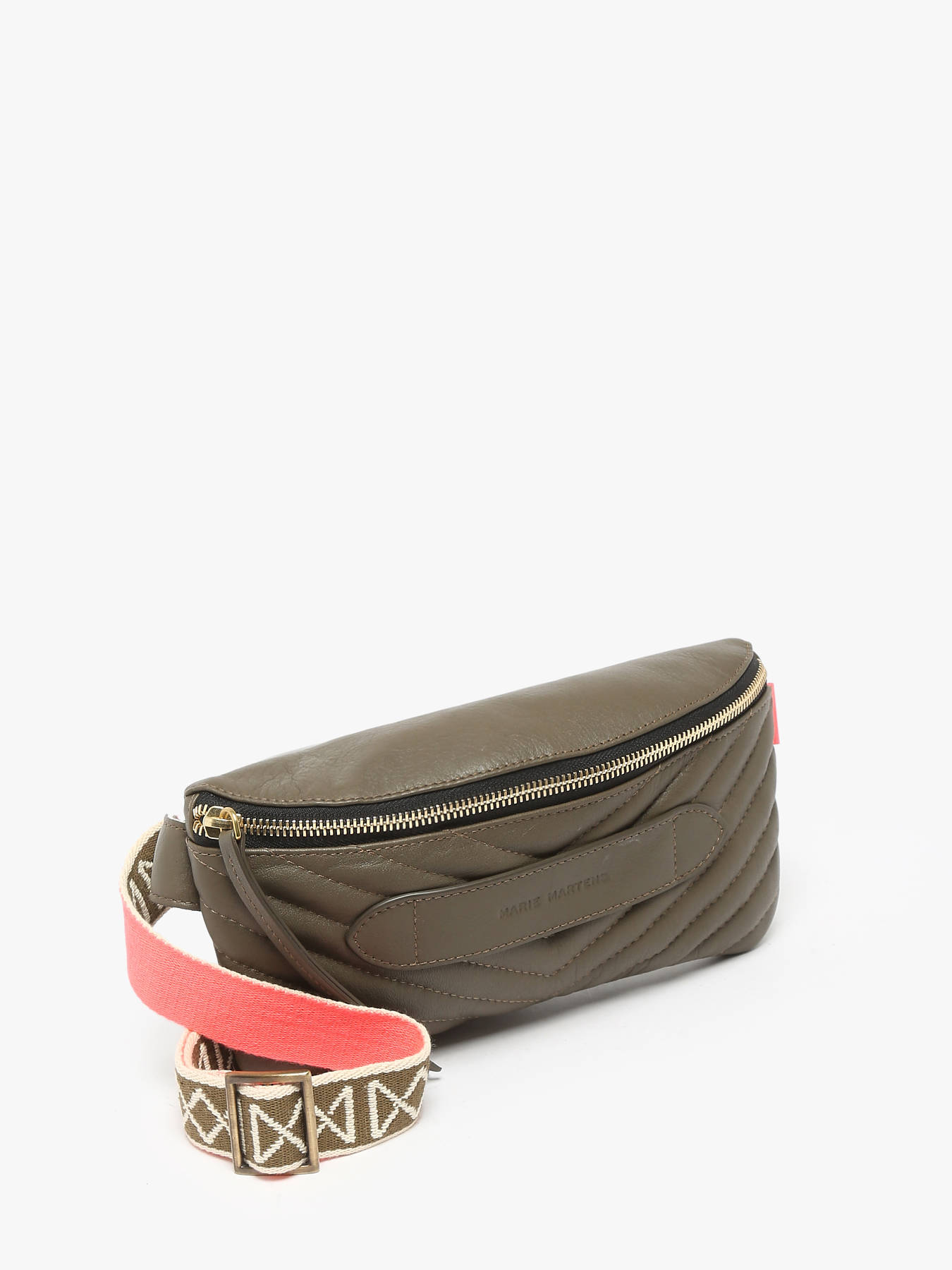 Sac banane Coachella matelass cuir MARIE MARTENS