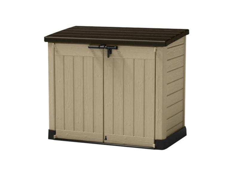 Keter Gartenschrank KST Store It Out MAX Beige/Braun Aufbewahrungsschrank